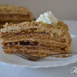 Jednostavna francuska seoska torta sa medenim korama
