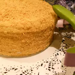 Francuska seoska torta sa borovnicama i kremom od pavlake i maslaca