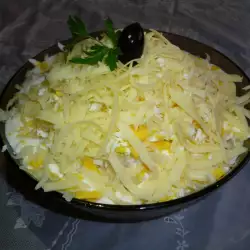 Krompir salata s majonezom i sirom