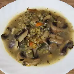Supa od pečuraka sa paprikama