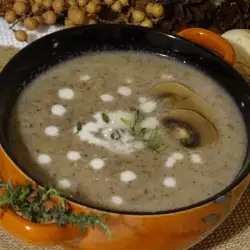 Krem čorba od pečuraka sa plavim sirom