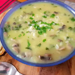 Vegetarijanska supa sa spanaćem