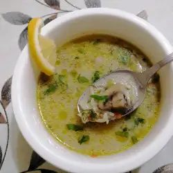 Čorba od pečuraka sa basmati pirinčem