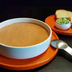 Letnja supa sa belim lukom