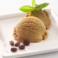 Sladoled Đelato sa kafom