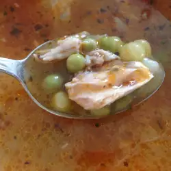 Pileća supa sa graškom