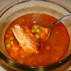 Supa od graška sa rebrima