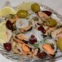 Grčka salata sa školjkama