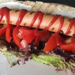 Hot dog sa senfom