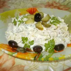 Zimska salata sa maslinovim uljem