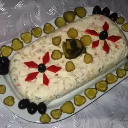 Želirana ruska salata
