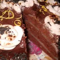 Kakao torta sa glazurom