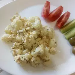Karfiol sa jajima na grčki način
