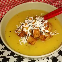Krem supa od krompira sa peršunom