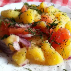 Krompir salata sa paradajzom