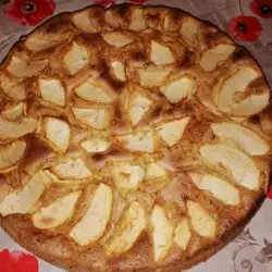Vazdušasti kolač sa jabukama i bananom