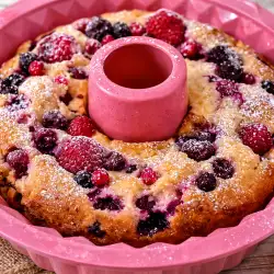 Brzi kolač sa zamrznutim voćem