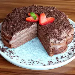 Keto čokoladna torta sa galetama