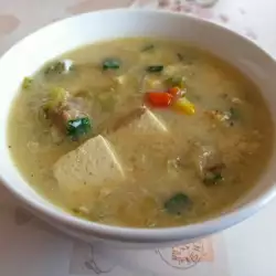 Kineska supa od povrća sa jajetom