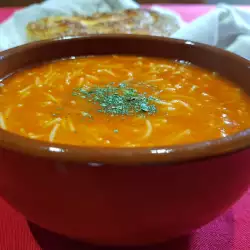 Supa od paradajza sa bujonom od povrća