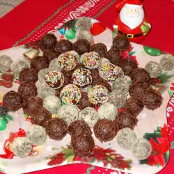 Božićne bombone sa kokosovim brašnom