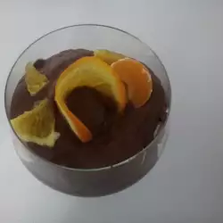 Čokoladni desert sa mandarinama