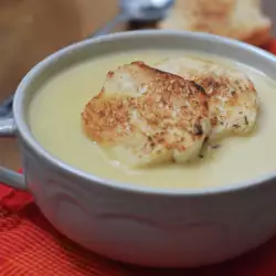 Krem supa od krompira sa lukom
