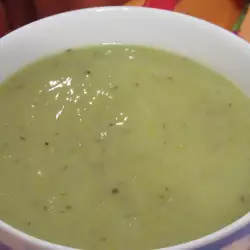 Krem supa sa prosom, brokolijem i celerom
