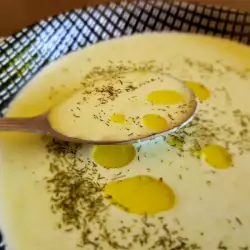 Zdrava supa sa maslinovim uljem