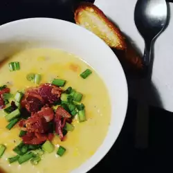 Krem supa od krompira i slanine