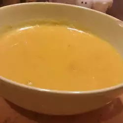 Krem supa od srvenog sočiva i kurkume