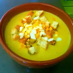 Krem supa od praziluka i topljenog sira
