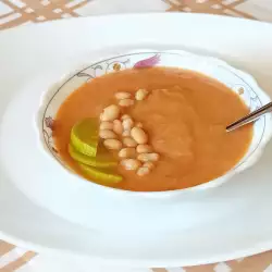 Krem supa od tikvica i pasulja
