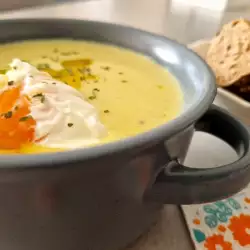 Krem supa od tikvica sa poširanim jajetom