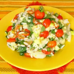 Salata sa kuskusom i tikvicama