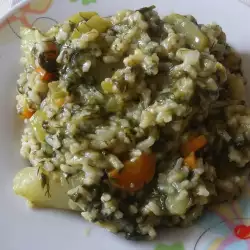 Zelje sa pirinčem i šargarepom