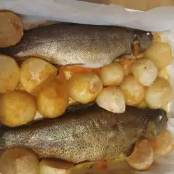 Pečena riba sa šargarepom
