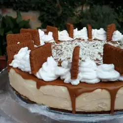 Lotus torta sa belom čokoladom
