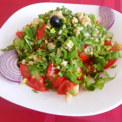 Paradajz salata sa peršunom