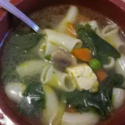 Supa sa makaronama i tofu sirom