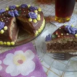Mala torta sa orasima za rođendan