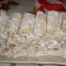 Božićne cigare sa maslacem, slatkom i kokosom