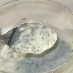 Mlečna salata sa sokom od limuna