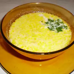 Mlečna supa sa lukom i krompirom