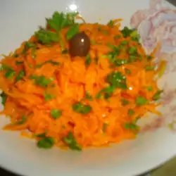 Salata od šargarepe sa sokom od pomorandže