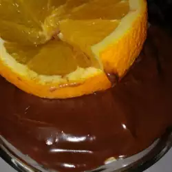 Čokoladni mus sa sokom od pomorandže i likerom