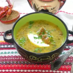 Supa od pečuraka sa povrćem i pirinčem