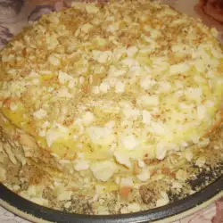 Torta Napoleon sa sitnim sirom i kremom od jaja