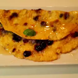 Zdrav omlet sa šumskim voćem