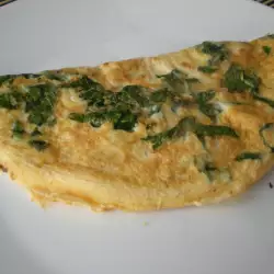 Ekonomičan omlet od spanaća